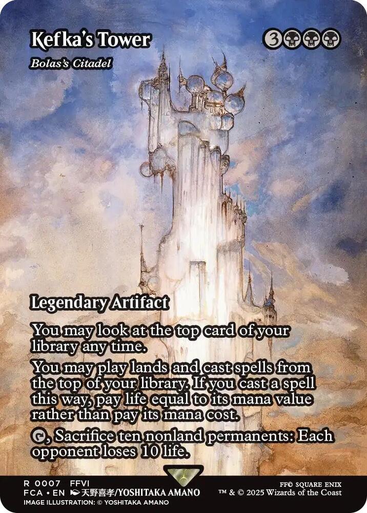 Kefka's Tower - Bolas's Citadel (Showcase) [FINAL FANTASY : Through the Ages] | Pegasus Games WI