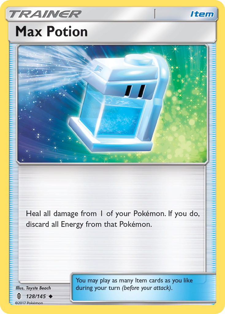 Max Potion (128/145) [Sun & Moon: Guardians Rising] | Pegasus Games WI
