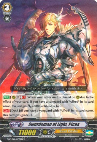 Swordsman of Light, Picos (G-CHB01/023EN) [TRY3 NEXT] | Pegasus Games WI