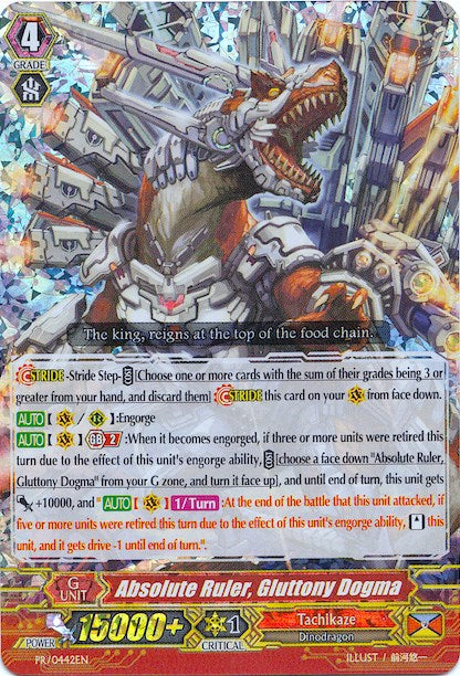 Absolute Ruler, Gluttony Dogma (PR/0442EN) [Promo Cards] | Pegasus Games WI