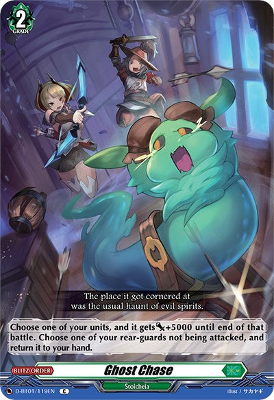 Ghost Chase (D-BT01/119EN) [Genesis of the Five Greats] | Pegasus Games WI