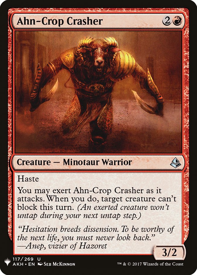 Ahn-Crop Crasher [Mystery Booster] | Pegasus Games WI