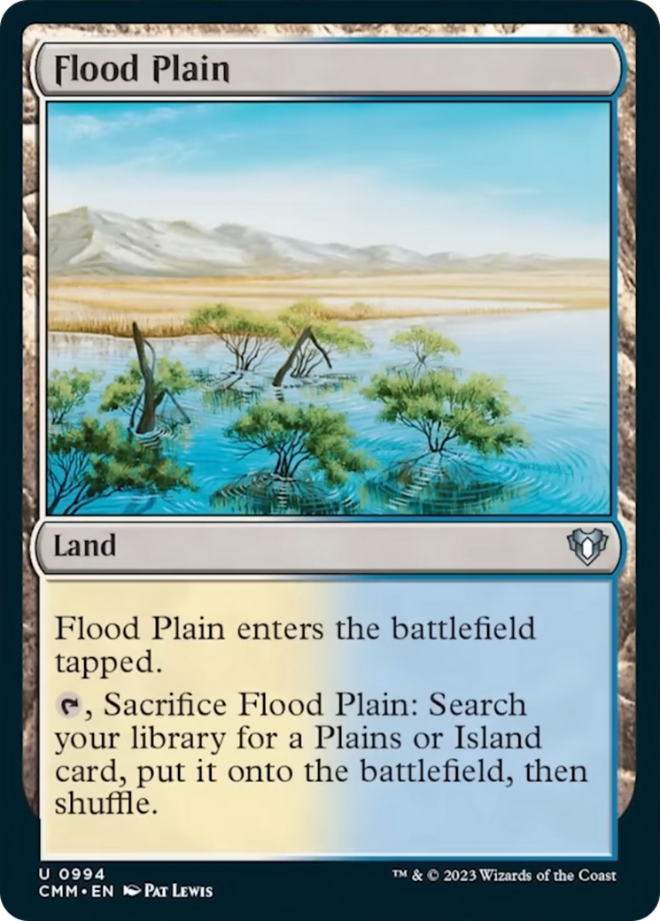 Flood Plain [Commander Masters] | Pegasus Games WI