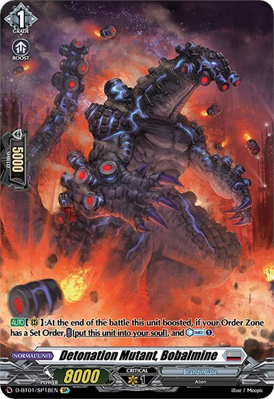 Detonation Mutant, Bobalmine (D-BT01/SP18EN) [Genesis of the Five Greats] | Pegasus Games WI