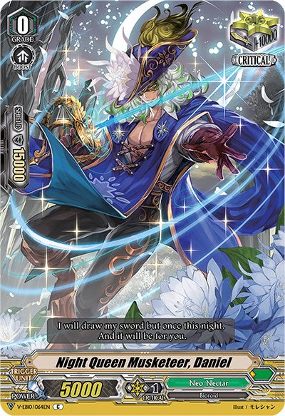 Night Queen Musketeer, Daniel (V-EB10/064EN) [The Mysterious Fortune] | Pegasus Games WI