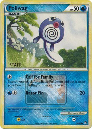 Poliwag (58/95) (League Promo Staff) [HeartGold & SoulSilver: Unleashed] | Pegasus Games WI