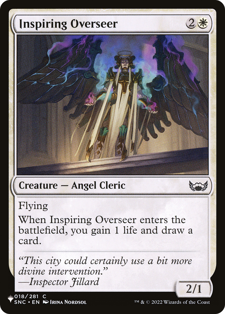 Inspiring Overseer [The List] | Pegasus Games WI