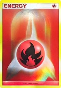 Fire Energy (2007 2008 League Promo) [League & Championship Cards] | Pegasus Games WI