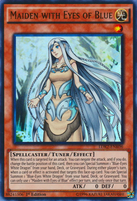 Maiden with Eyes of Blue [LDK2-ENK06] Ultra Rare | Pegasus Games WI
