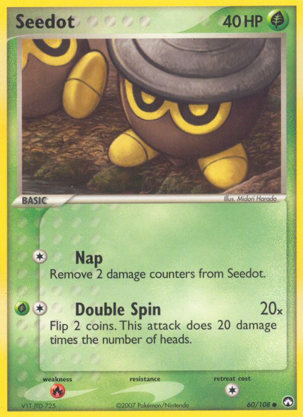 Seedot (60/108) [EX: Power Keepers] | Pegasus Games WI