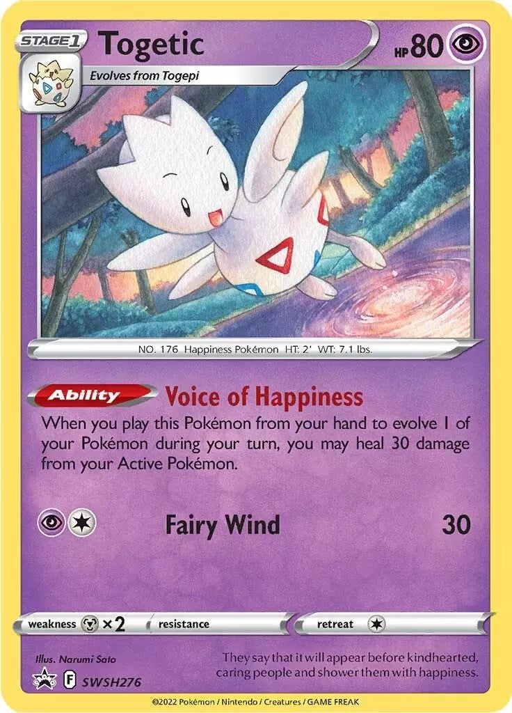 Togetic (SWSH276) [Sword & Shield: Black Star Promos] | Pegasus Games WI