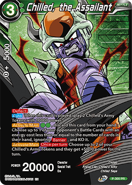 Chilled, the Assailant (Winner Stamped) (P-300_PR) [Tournament Promotion Cards] | Pegasus Games WI