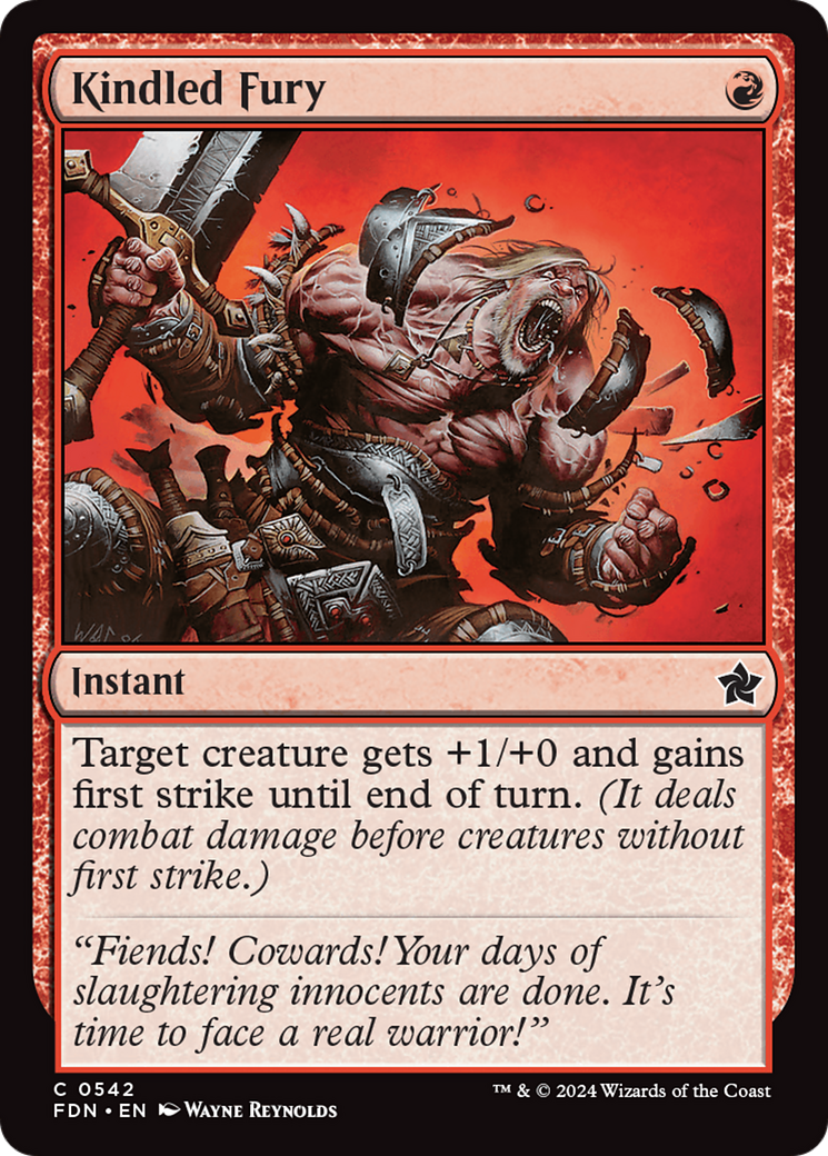 Kindled Fury [Foundations] | Pegasus Games WI