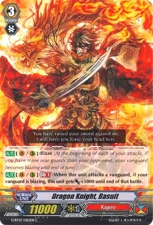 Dragon Knight, Basuit (G-BT07/062EN) [Glorious Bravery of Radiant Sword] | Pegasus Games WI