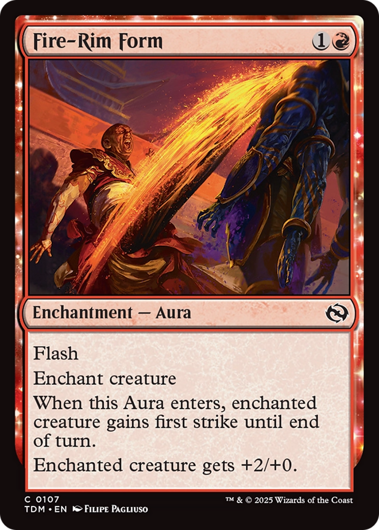 Fire-Rim Form [Tarkir: Dragonstorm] | Pegasus Games WI