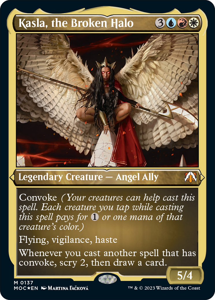 Kasla, the Broken Halo (Display Commander) [March of the Machine Commander] | Pegasus Games WI