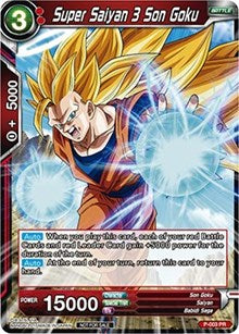 Super Saiyan 3 Son Goku (Non-Foil Version) (P-003) [Promotion Cards] | Pegasus Games WI
