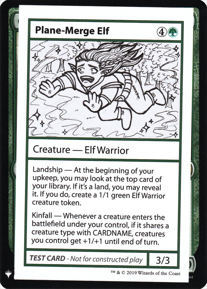 Plane-Merge Elf [Mystery Booster Playtest Cards] | Pegasus Games WI