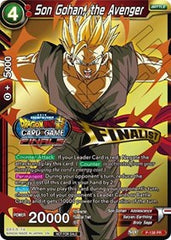 Son Gohan, the Avenger (Championship Final 2019) (Finalist) (P-138) [Tournament Promotion Cards] | Pegasus Games WI