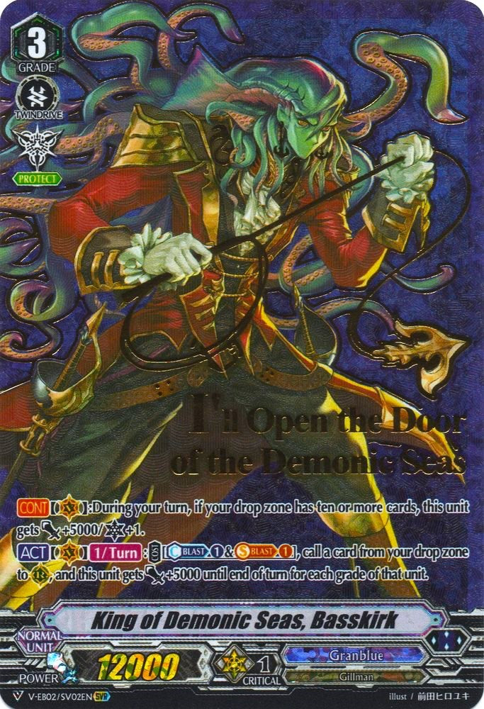 King of Demonic Seas, Basskirk (V-EB02/SV02EN) [Champions of the Asia Circuit] | Pegasus Games WI