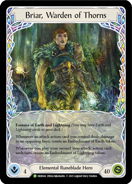 Briar, Warden of Thorns [HER044] (Promo)  Cold Foil | Pegasus Games WI
