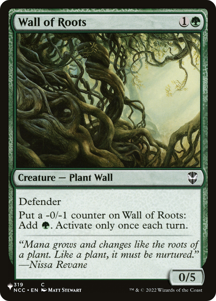 Wall of Roots [The List Reprints] | Pegasus Games WI