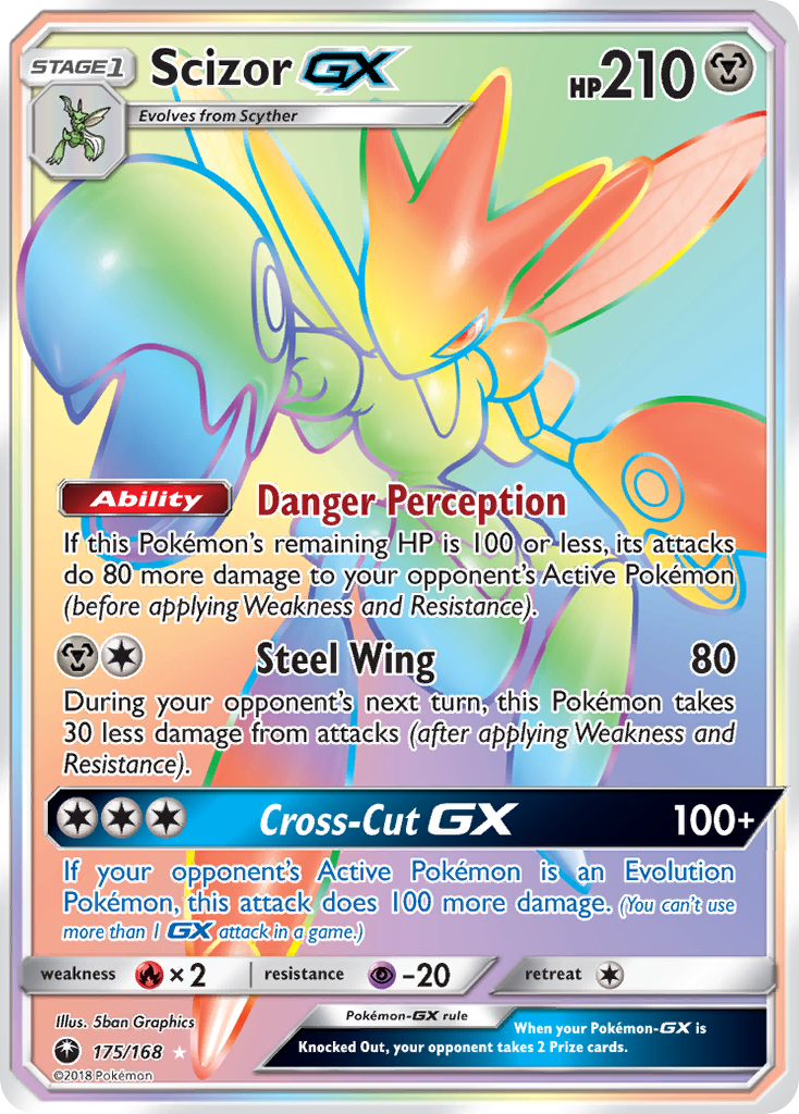 Scizor GX (175/168) [Sun & Moon: Celestial Storm] | Pegasus Games WI