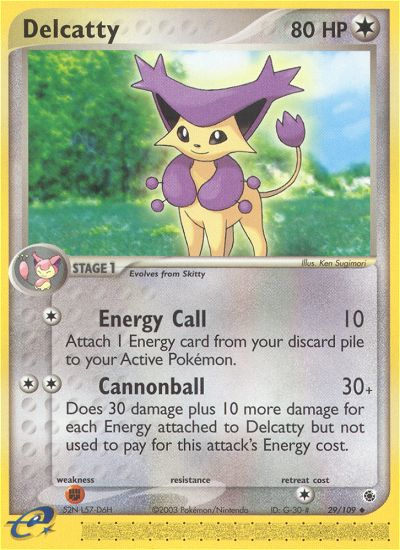 Delcatty (29/109) [EX: Ruby & Sapphire] | Pegasus Games WI