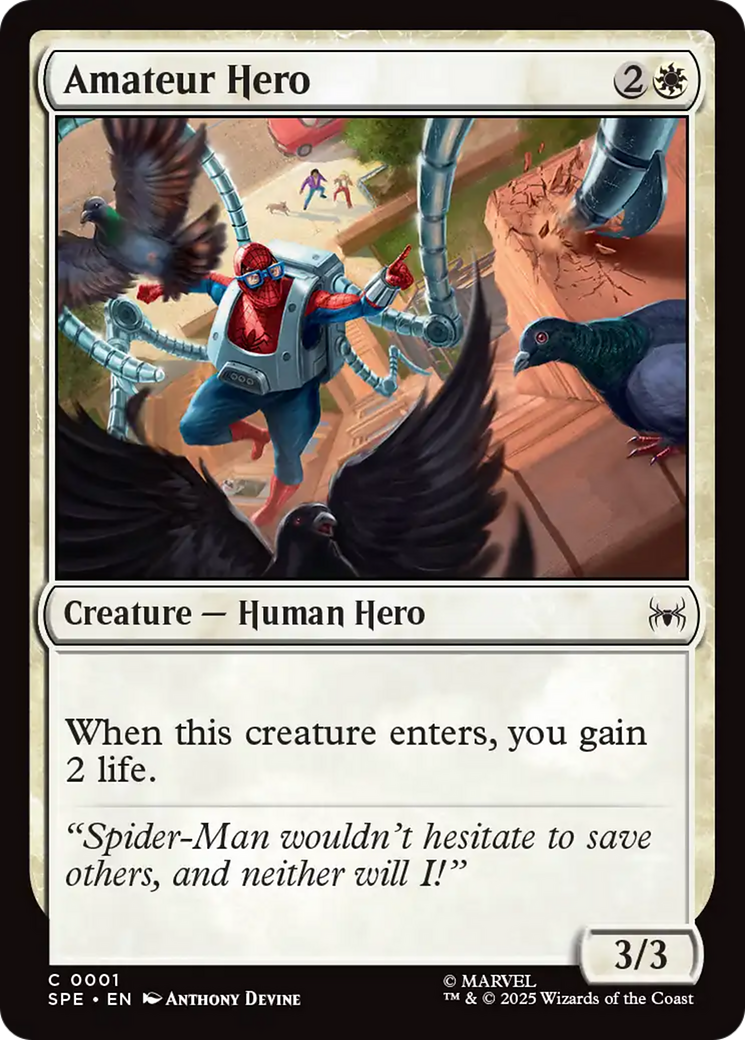 Amateur Hero [Marvel's Spider-Man: Eternal-Legal] | Pegasus Games WI