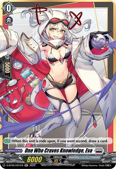 One Who Craves Knowledge, Eva (D-BT05/H27EN) [Triumphant Return of the Brave Heroes] | Pegasus Games WI