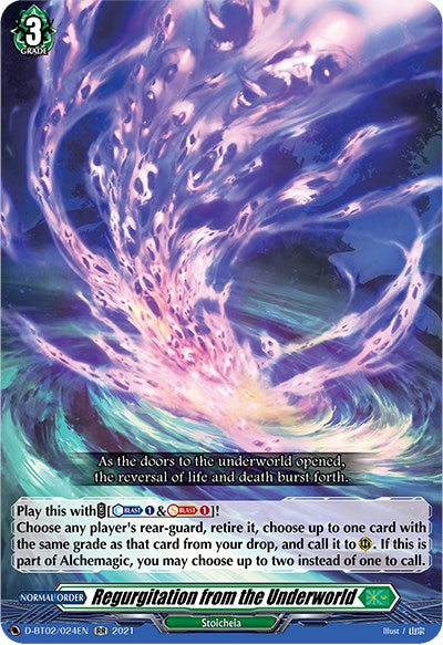 Regurgitation from the Underworld (D-BT02/024EN) [A Brush with the Legends] | Pegasus Games WI