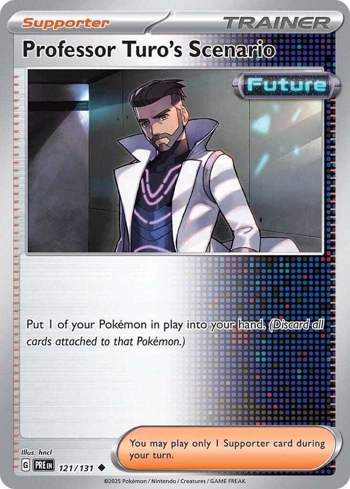 Professor Turo's Scenario (121/131) [Scarlet & Violet: Prismatic Evolutions] | Pegasus Games WI