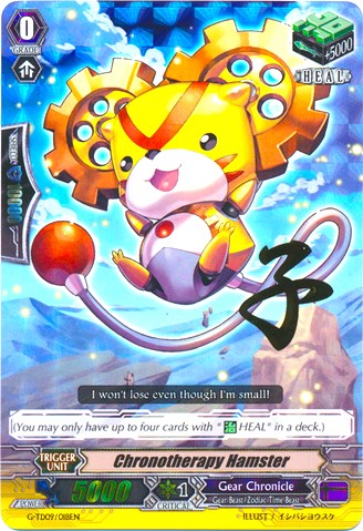 Chronotherapy Hamster (RRR) (G-TD09/018EN) [True Zodiac Time Beasts] | Pegasus Games WI