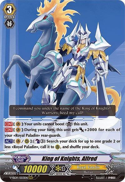 King of Knights, Alfred (V-SS09/003EN) [Revival Selection] | Pegasus Games WI