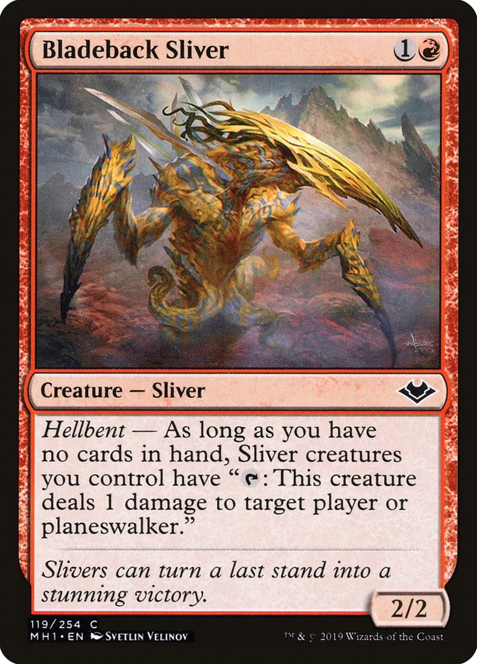 Bladeback Sliver [Modern Horizons] | Pegasus Games WI