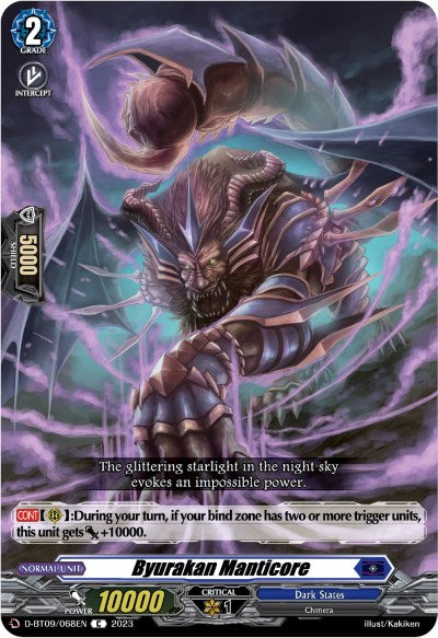 Byurakan Manticore (D-BT09/068EN) [Dragontree Invasion] | Pegasus Games WI