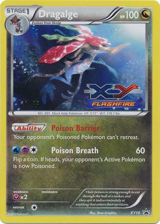 Dragalge (XY10) (Staff) [XY: Black Star Promos] | Pegasus Games WI