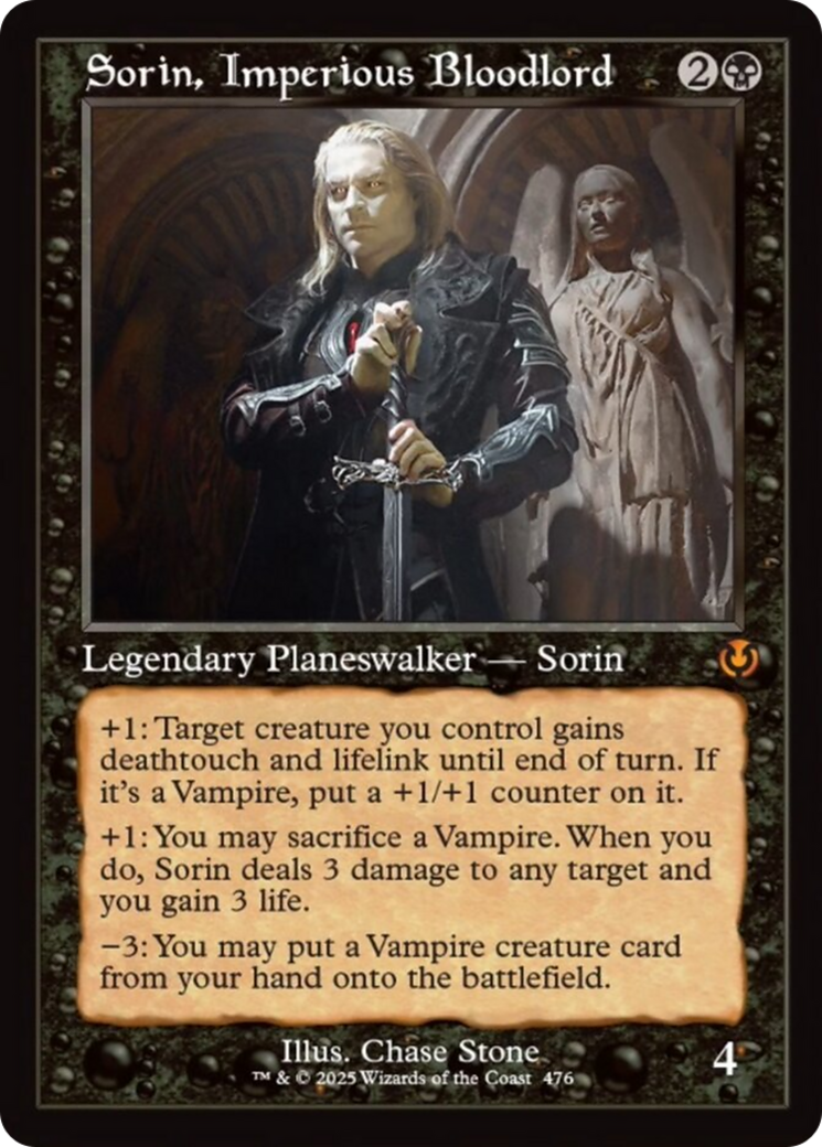 Sorin, Imperious Bloodlord (Retro Frame) [Innistrad Remastered] | Pegasus Games WI