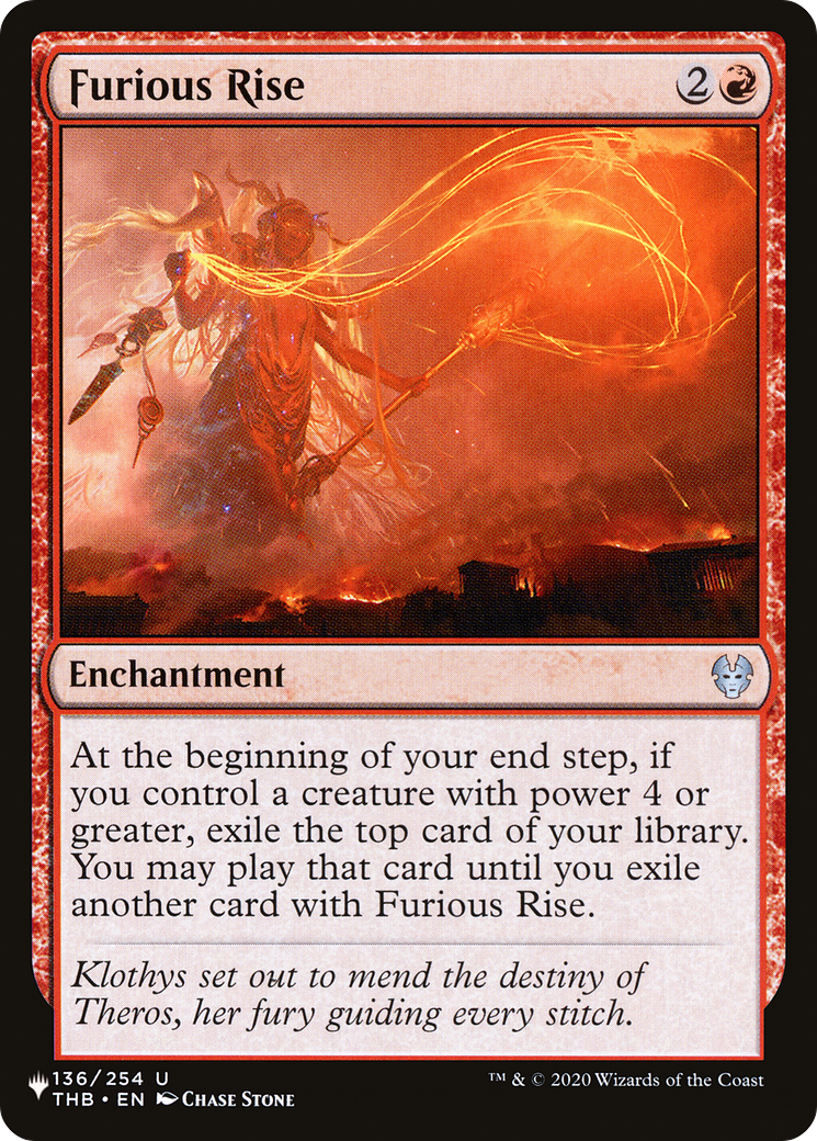 Furious Rise [The List Reprints] | Pegasus Games WI