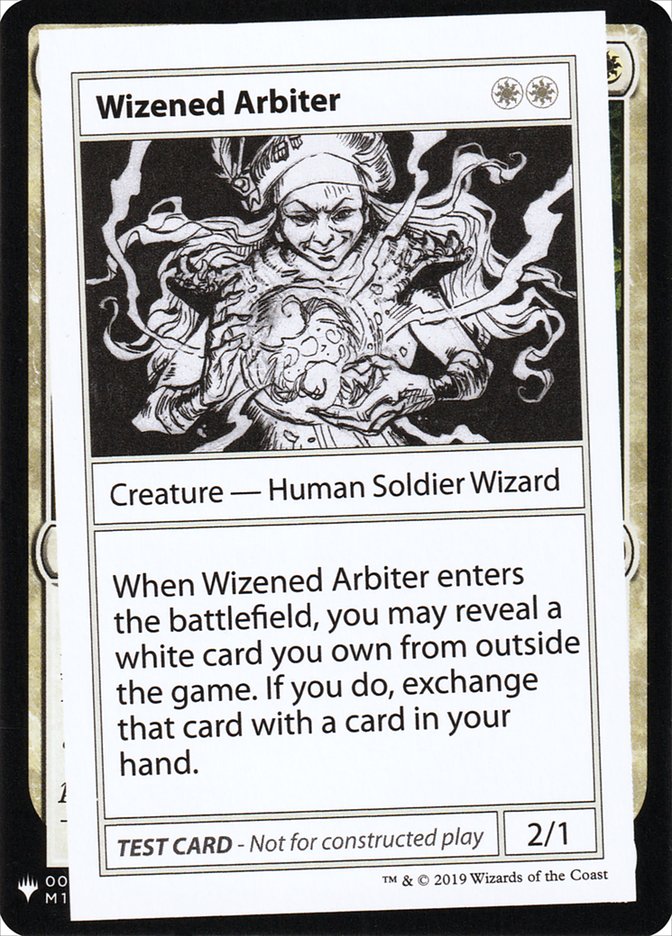 Wizened Arbiter [Mystery Booster Playtest Cards] | Pegasus Games WI