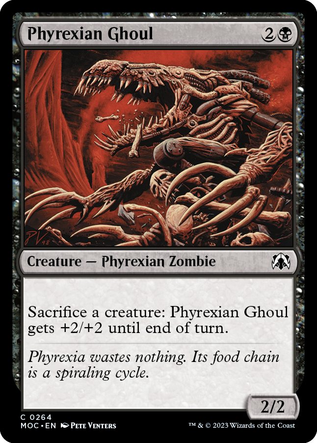 Phyrexian Ghoul [March of the Machine Commander] | Pegasus Games WI