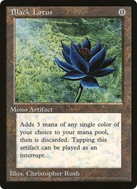 Black Lotus (Oversized) [Oversize Cards] | Pegasus Games WI