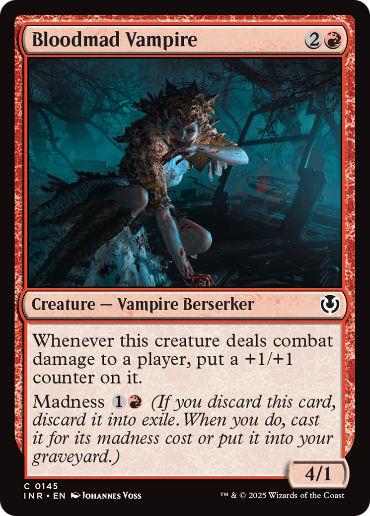 Bloodmad Vampire [Innistrad Remastered] | Pegasus Games WI