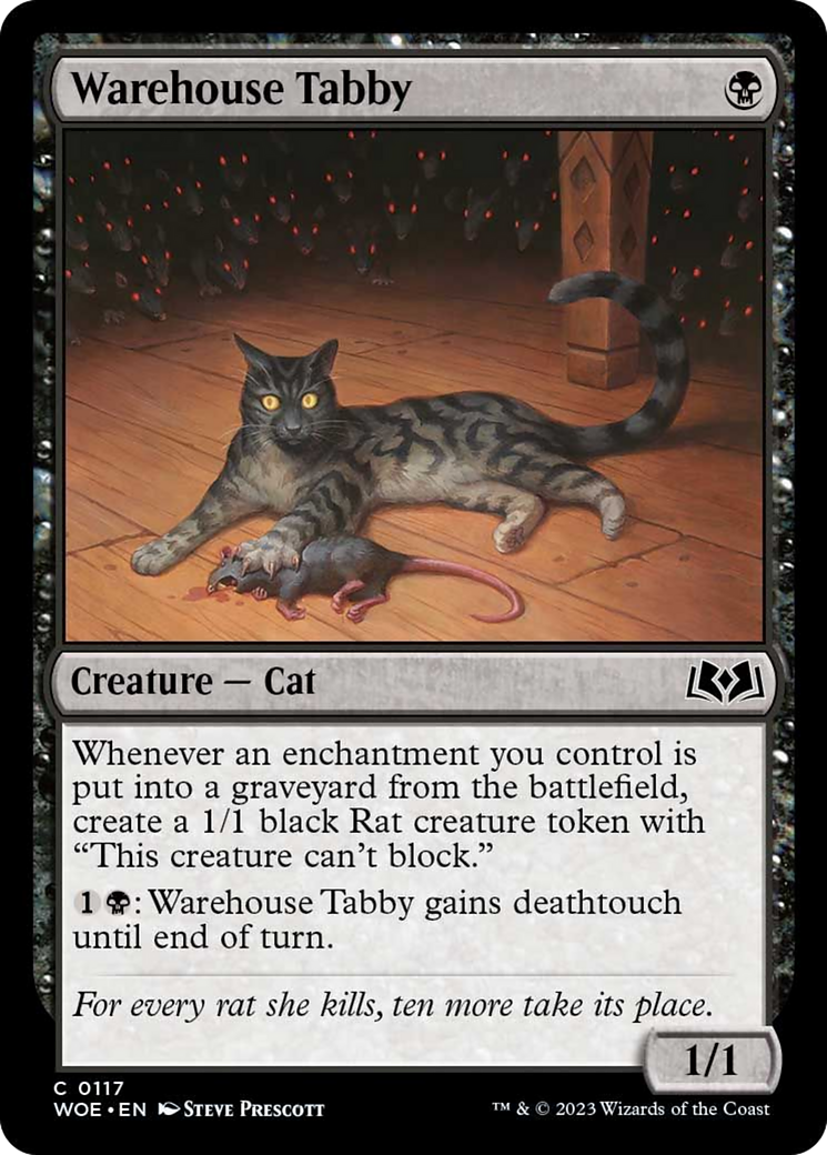 Warehouse Tabby [Wilds of Eldraine] | Pegasus Games WI