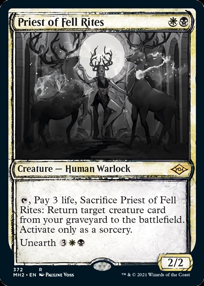 Priest of Fell Rites (Sketch) [Modern Horizons 2] | Pegasus Games WI