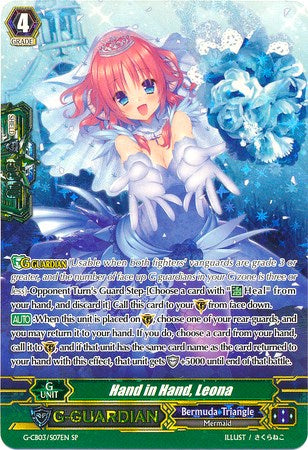 Hand in Hand, Leona (G-CB03/S07EN) [Blessing of Divas] | Pegasus Games WI