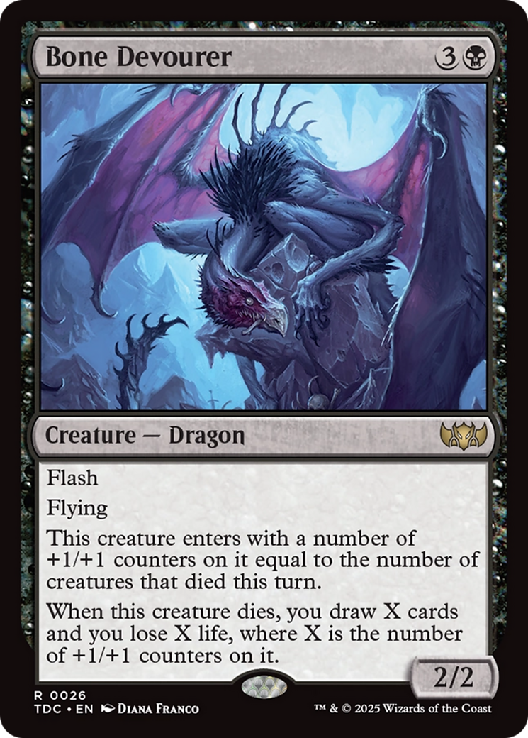 Bone Devourer [Tarkir: Dragonstorm Commander] | Pegasus Games WI
