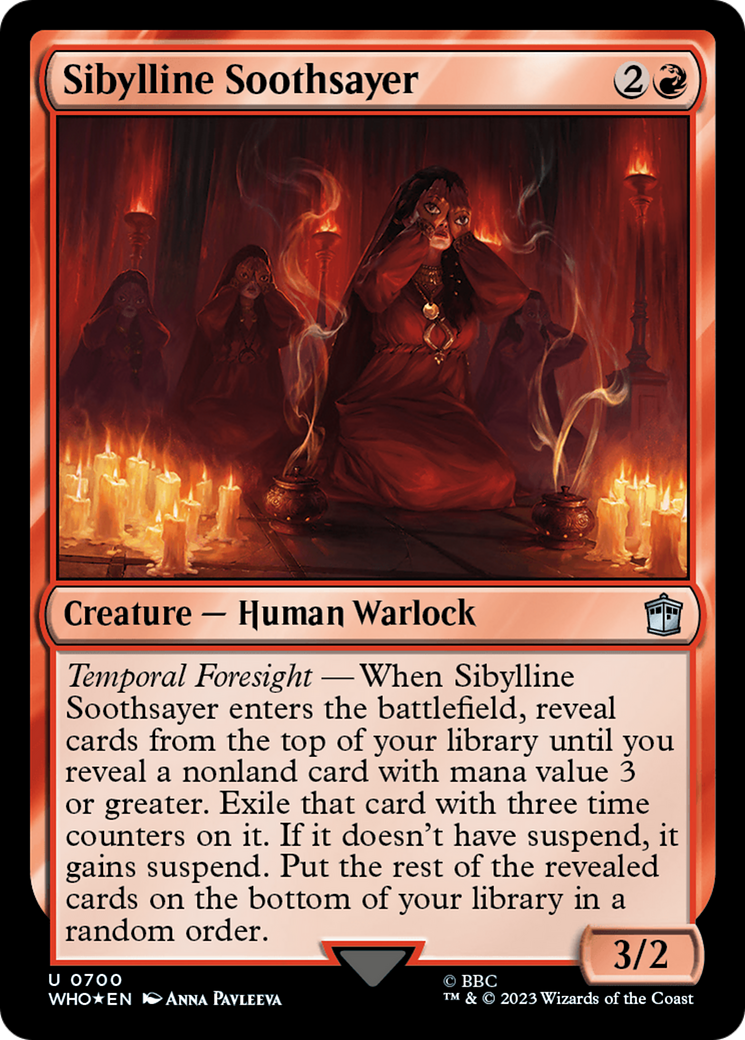 Sibylline Soothsayer (Surge Foil) [Doctor Who] | Pegasus Games WI