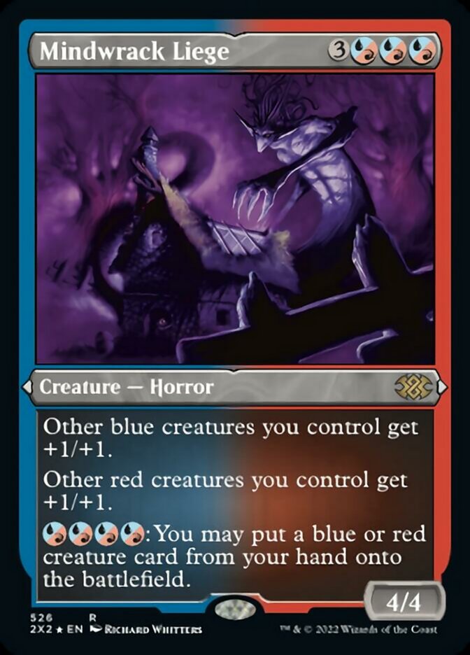 Mindwrack Liege (Foil Etched) [Double Masters 2022] | Pegasus Games WI