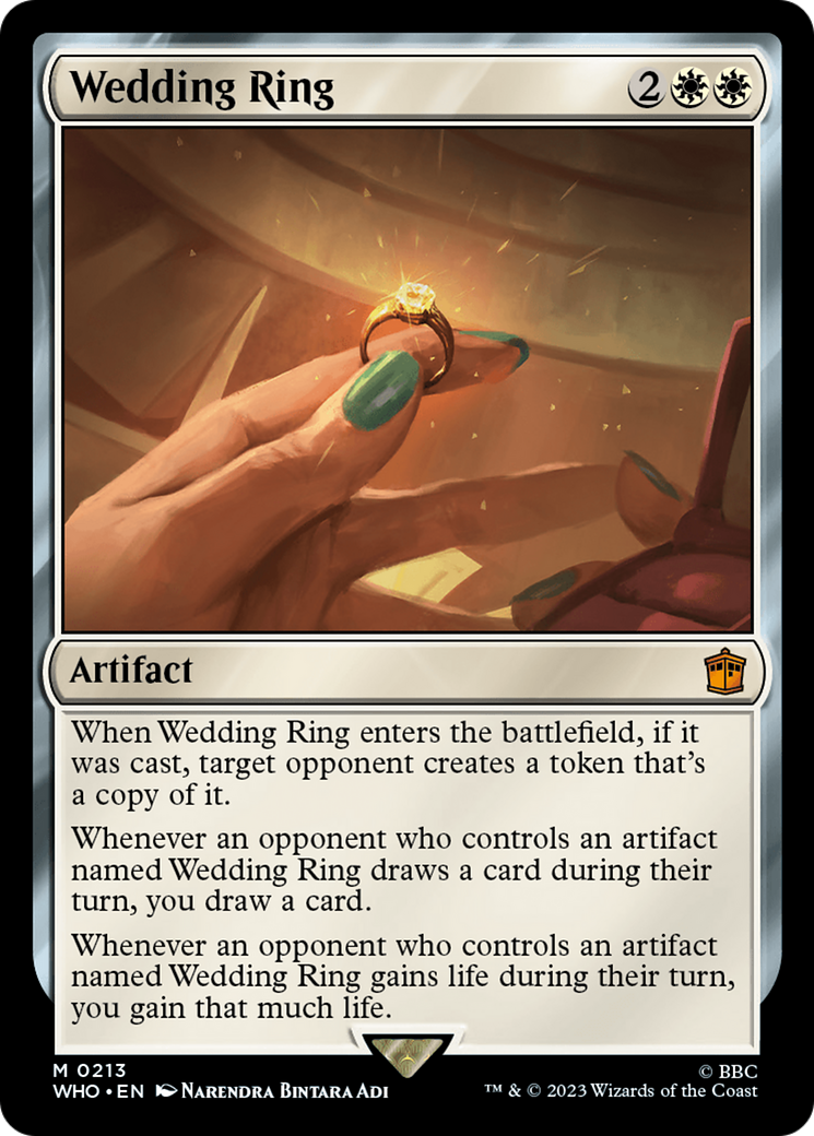 Wedding Ring [Doctor Who] | Pegasus Games WI